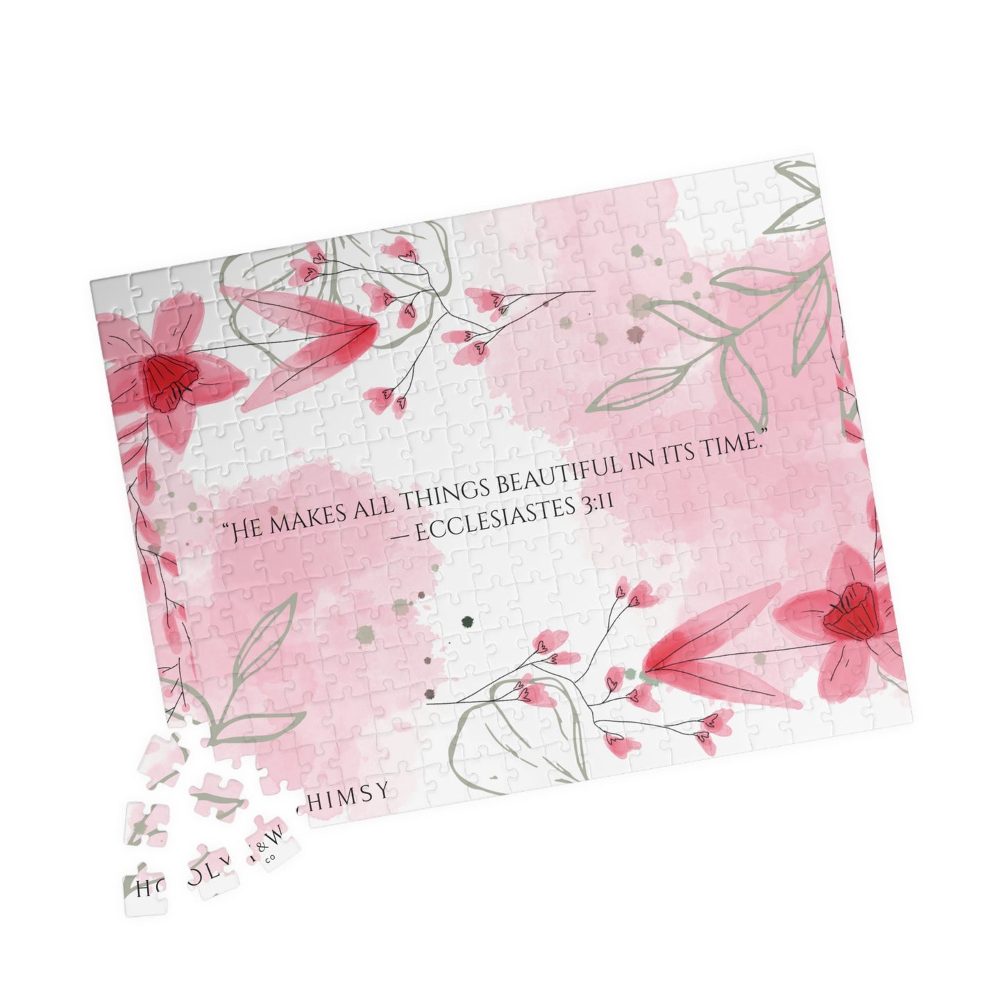 Puzzle with Inspirational Quote, Family Activity, Gift for Friends, Home Decor, Mindful Moment, Relaxation, 110-1014 pieces