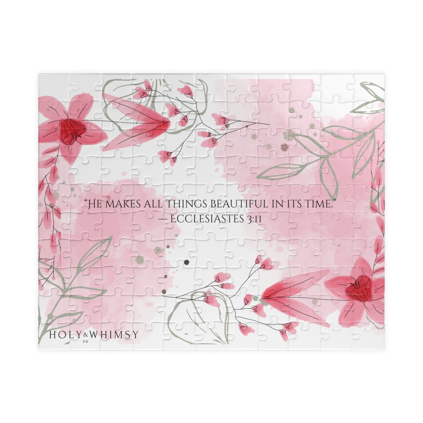 Puzzle with Inspirational Quote, Family Activity, Gift for Friends, Home Decor, Mindful Moment, Relaxation, 110-1014 pieces