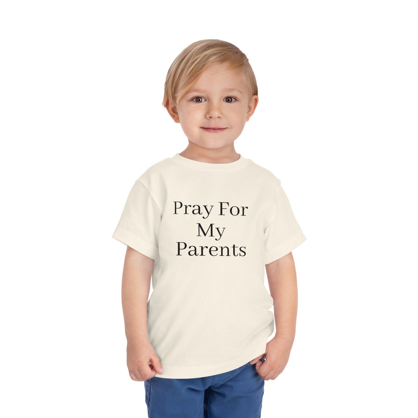 Toddler Prayer Tee, Cute Toddler Shirt, Faith-Based Kids Clothing, Fun Family Activity, Gift for Parents