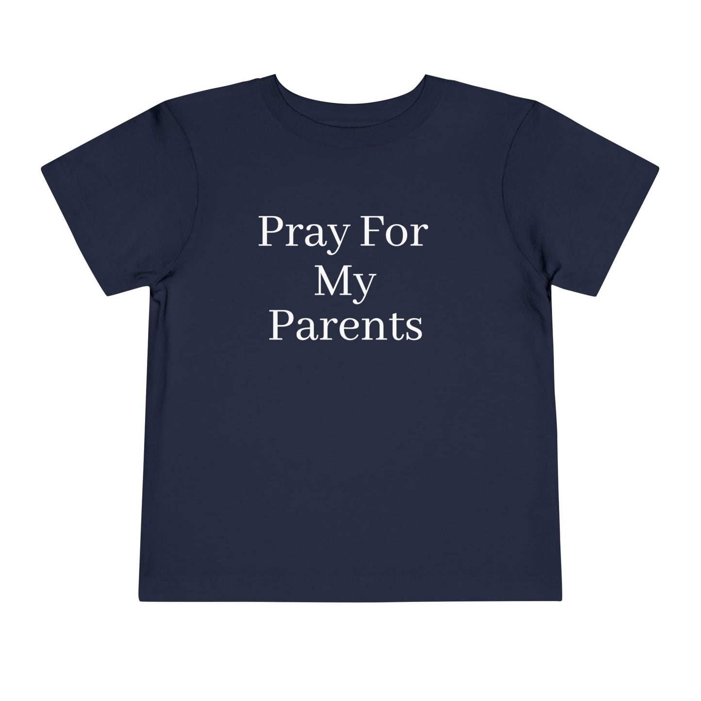 Toddler Prayer Tee, Cute Toddler Shirt, Faith-Based Kids Clothing, Fun Family Activity, Gift for Parents