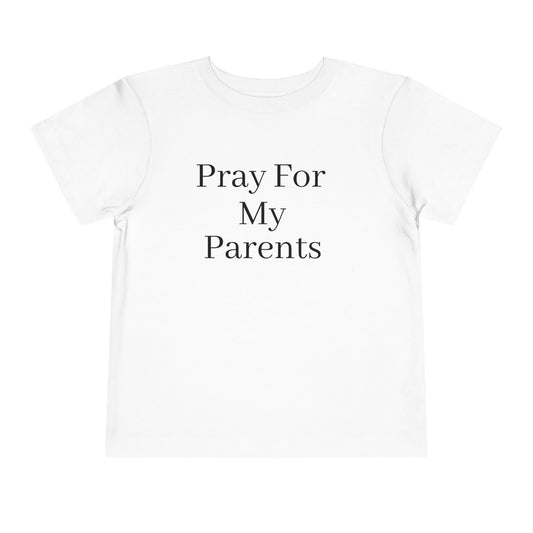 Toddler Prayer Tee, Cute Toddler Shirt, Faith-Based Kids Clothing, Fun Family Activity, Gift for Parents
