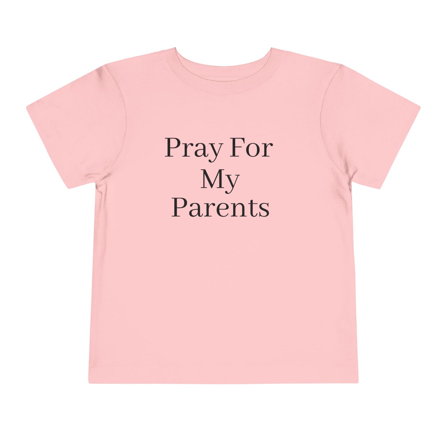 Toddler Prayer Tee, Cute Toddler Shirt, Faith-Based Kids Clothing, Fun Family Activity, Gift for Parents
