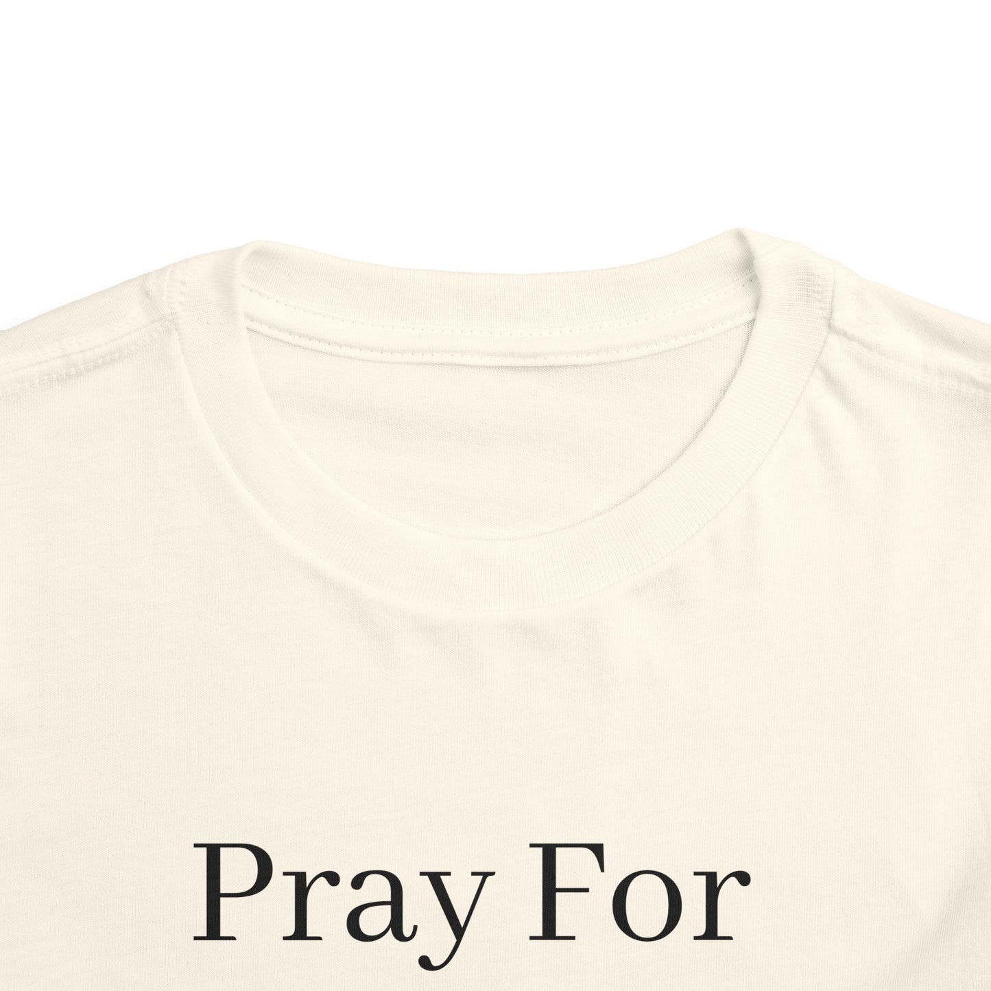 Toddler Prayer Tee, Cute Toddler Shirt, Faith-Based Kids Clothing, Fun Family Activity, Gift for Parents
