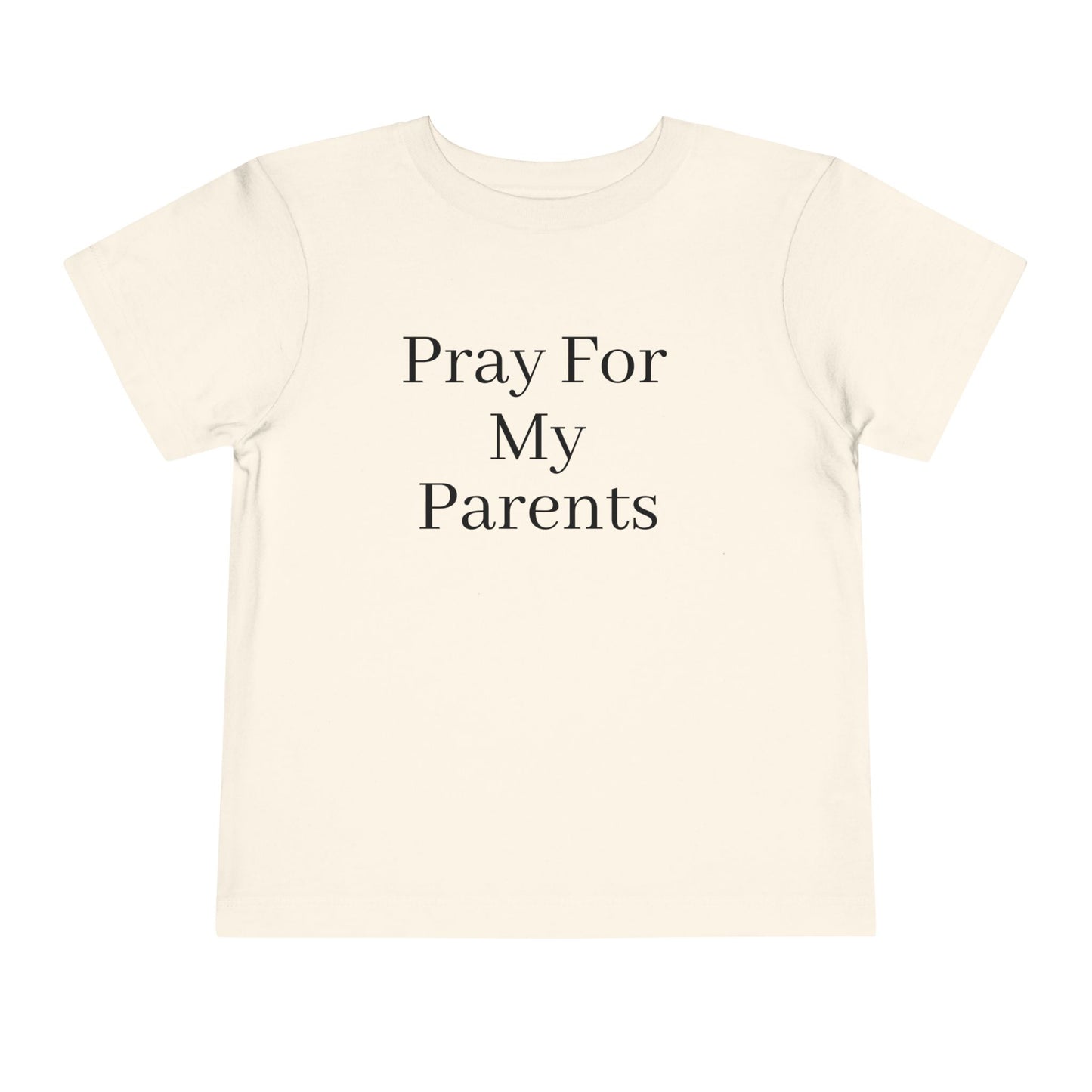 Toddler Prayer Tee, Cute Toddler Shirt, Faith-Based Kids Clothing, Fun Family Activity, Gift for Parents