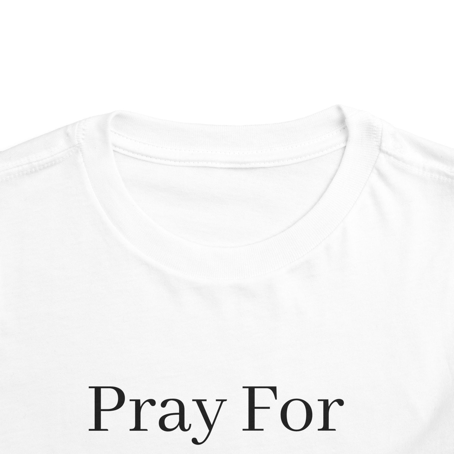 Toddler Prayer Tee, Cute Toddler Shirt, Faith-Based Kids Clothing, Fun Family Activity, Gift for Parents