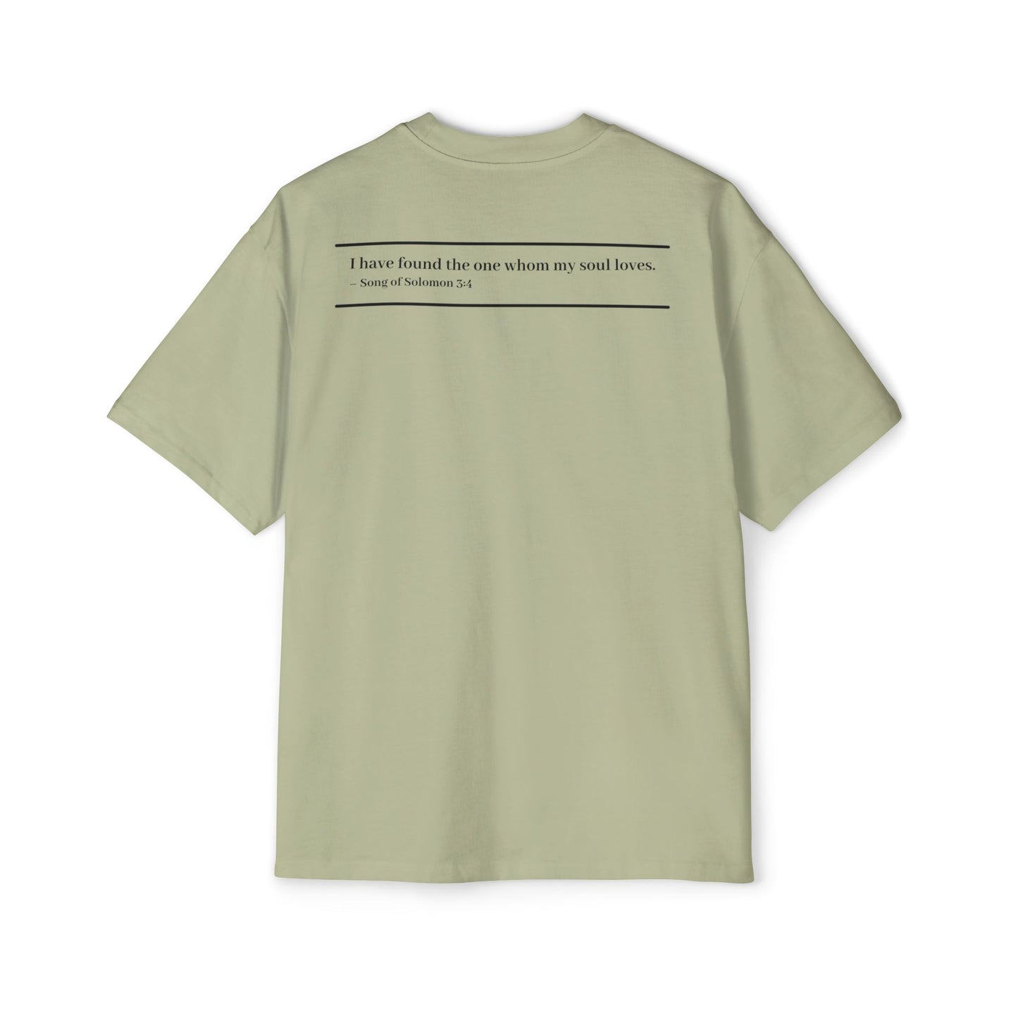 Relaxed Biblical Quote Tee | Oversized Men's T-Shirt, Comfy Gift, Faith Apparel, Everyday Wear, Unique Verse Shirt