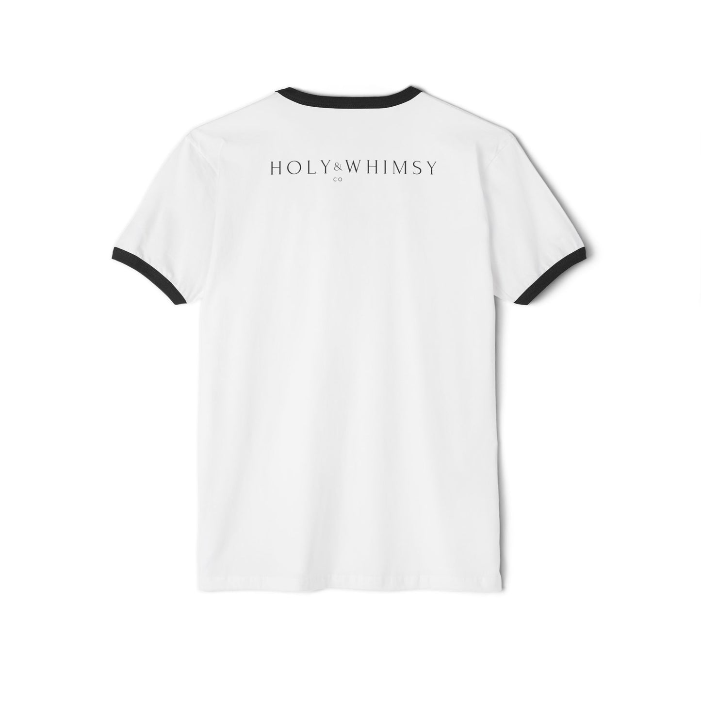 Casual Statement Tee, Lowkey Repenting T-Shirt, Unisex Ringer Shirt, Gift for Friends, Everyday Wear, Comfortable Cotton Tee