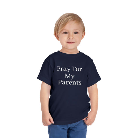 Toddler Prayer Tee, Cute Toddler Shirt, Faith-Based Kids Clothing, Fun Family Activity, Gift for Parents