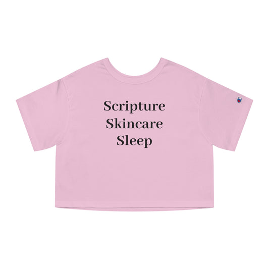 Cropped T-Shirt for Comfort and Style | Perfect for Prayer, Relaxation, and Daily Wear | Scripture Skincare Sleep, Holy Whimsy, [...]