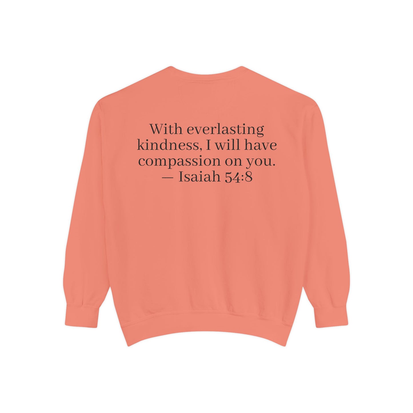 Unisex Garment-Dyed Sweatshirt - Holy Whimsy, Cozy Casual Wear, Perfect for Fall, Gift for Friends, Inspirational Fashion