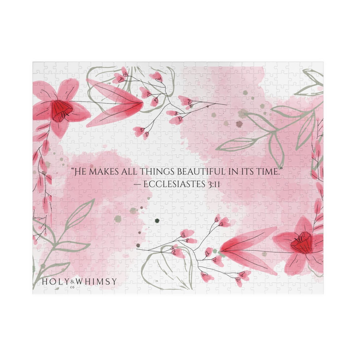 Puzzle with Inspirational Quote, Family Activity, Gift for Friends, Home Decor, Mindful Moment, Relaxation, 110-1014 pieces