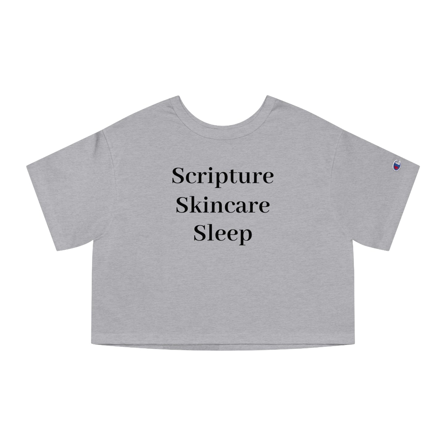 Cropped T-Shirt for Comfort and Style | Perfect for Prayer, Relaxation, and Daily Wear | Scripture Skincare Sleep, Holy Whimsy, [...]