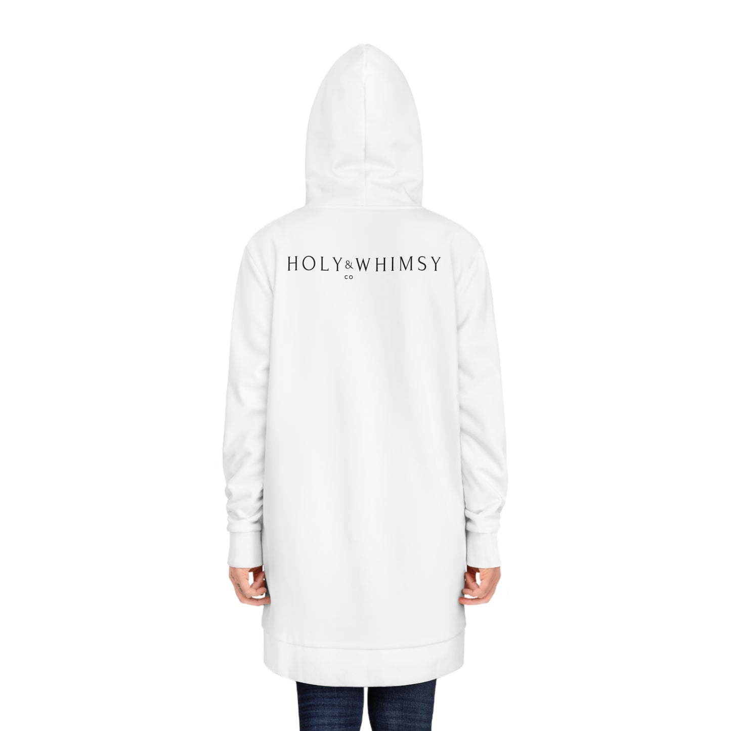 Comfy Hoodie Dress with Fun Message, Casual Chic Dress, Gift for Her, Relaxed Streetwear, Perfect for Lounging and Outings