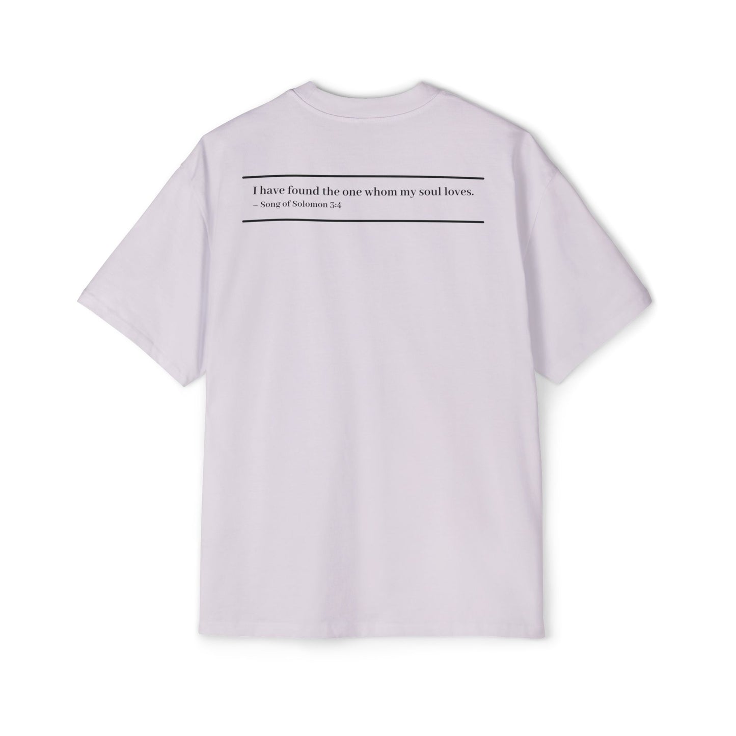 Relaxed Biblical Quote Tee | Oversized Men's T-Shirt, Comfy Gift, Faith Apparel, Everyday Wear, Unique Verse Shirt